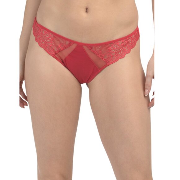 LISE CHARMEL Red Tendre Capture Rouge Thong - Picture 1 of 1